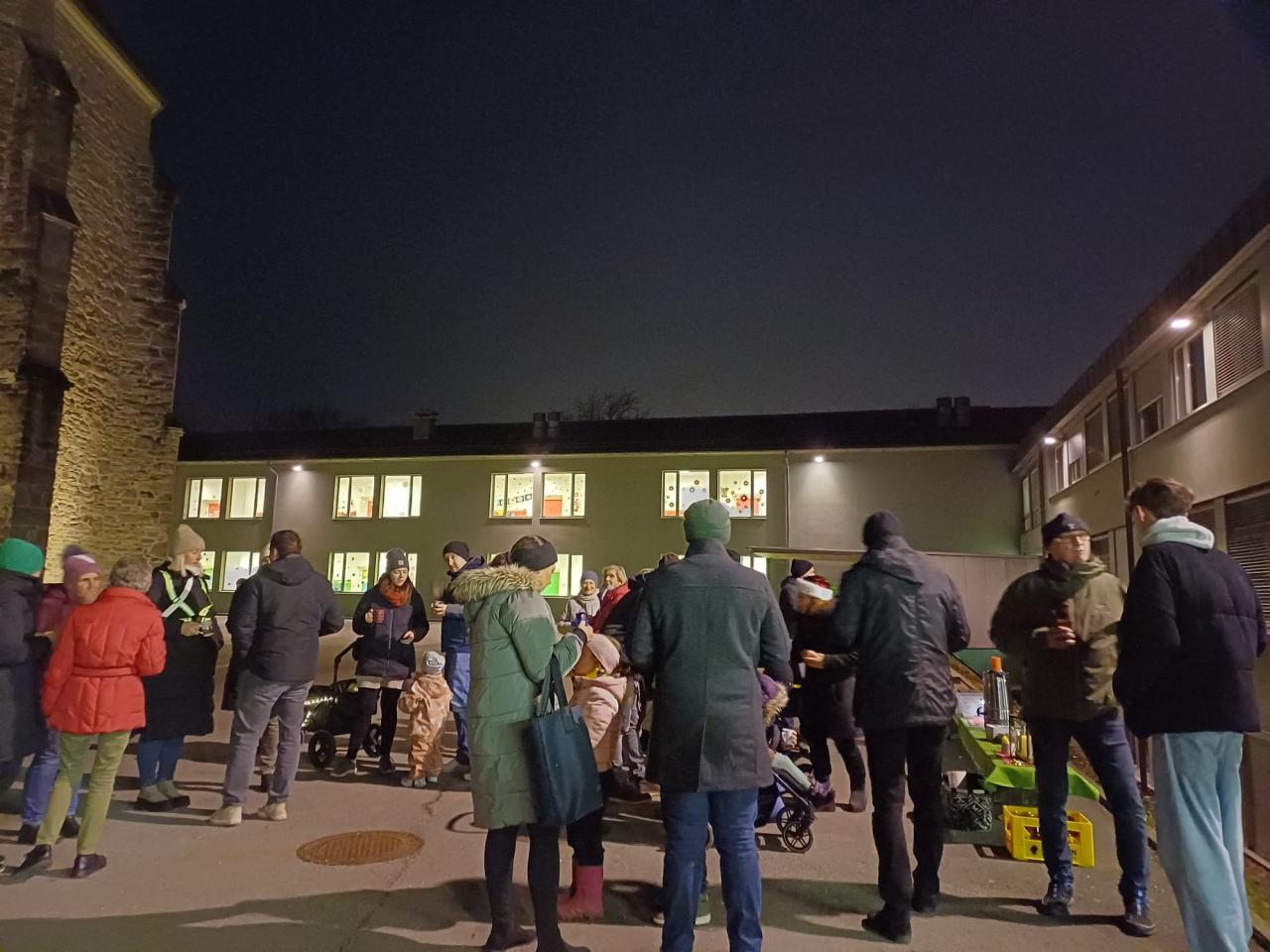 Viele Besucher