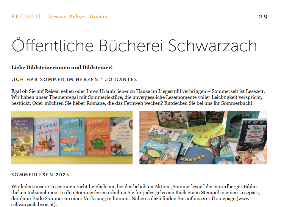 Bildsteinbericht 1