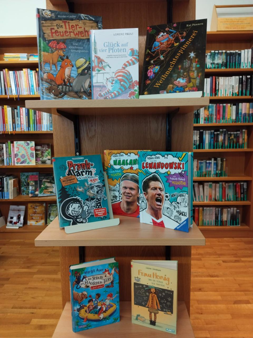 Neuzugänge in der Kinderabteilung