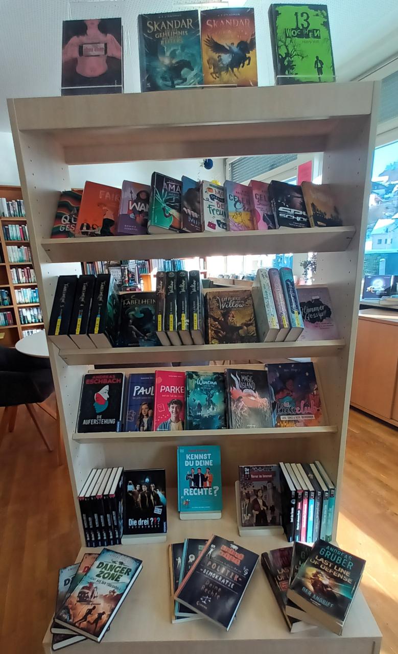 Präsentationsregal Jänner