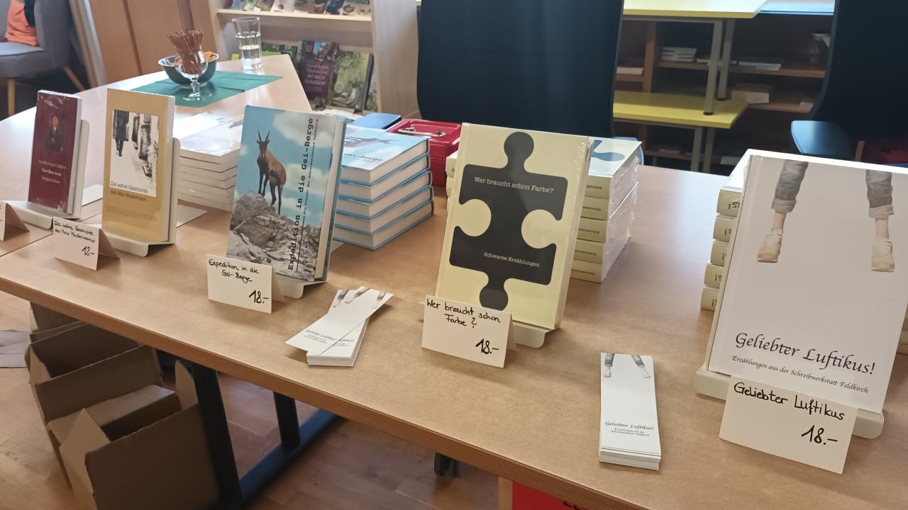 Veröffentlichungen der Schreibwerkstatt Feldkirch