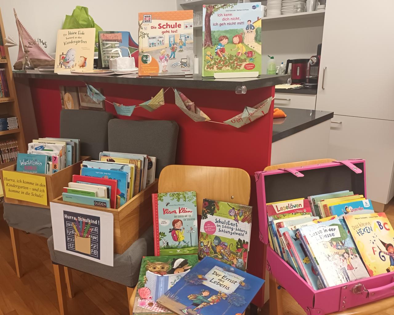 Bücher für den Kindistart und Schulanfang