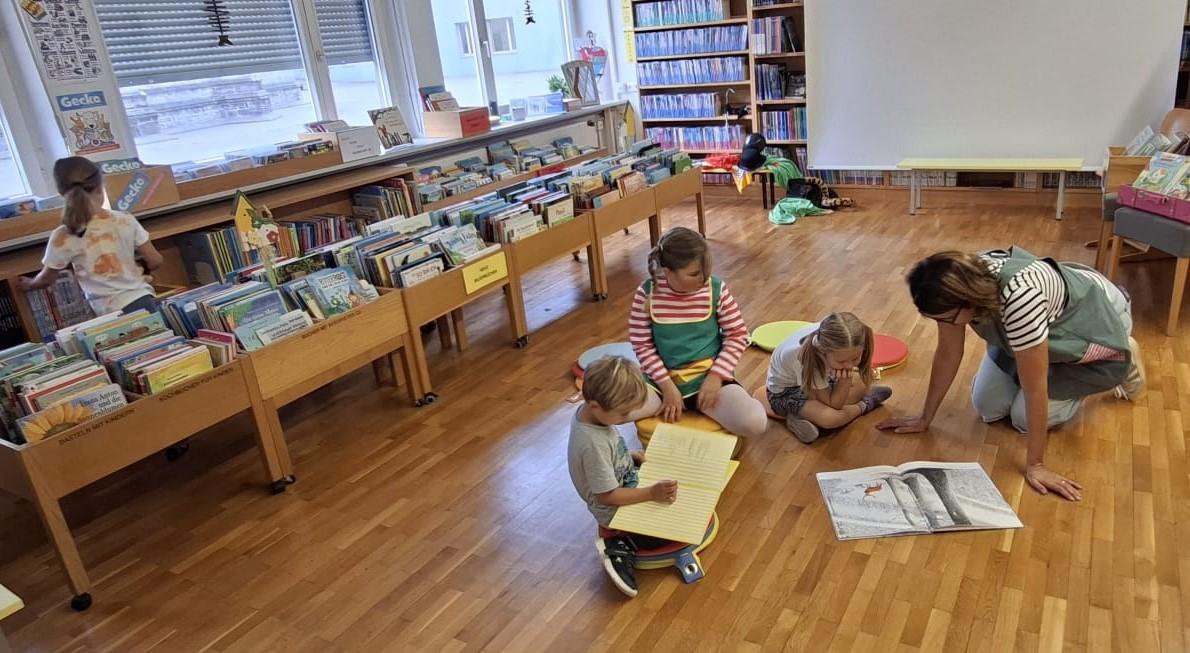 am Lesen